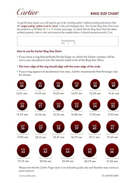 cartier ring size chart|cartier love ring thickness.